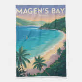 Magen's Bay, St. Thomas Theedoek (Verticaal)