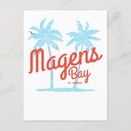 Magens Bay St. Thomas USVI  Koraal Type Briefkaart