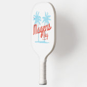 Magens Bay St. Thomas USVI  koraalletters Pickleball Paddle (Links)