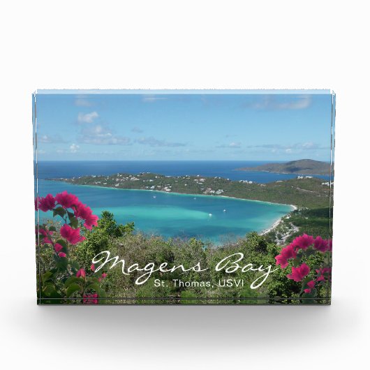 Magens Bay St. Thomas, USVI Tropical Beach Fotoblokken (Voorkant)