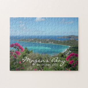 Magens Bay St. Thomas, USVI Tropisch Strand Foto Legpuzzel