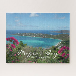 Magens Bay St. Thomas, USVI Tropisch Strand Foto Legpuzzel