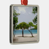Magens Bay, USVI Metalen Ornament (Rechts)