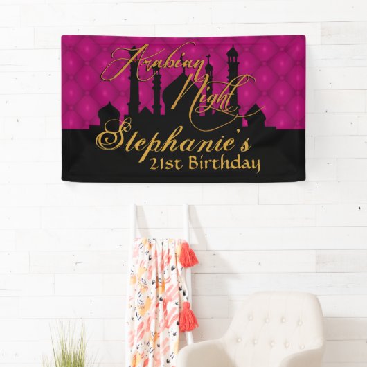 Magenta, Arabiër Nights Spandoek (Insitu)