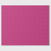 Magenta Berry Pattern Cadeaupapier (Vlak)