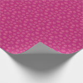 Magenta Berry Pattern Cadeaupapier (Hoek)