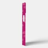 Magenta Berry Pattern Case-Mate iPhone Case (Achterkant / Rechts)