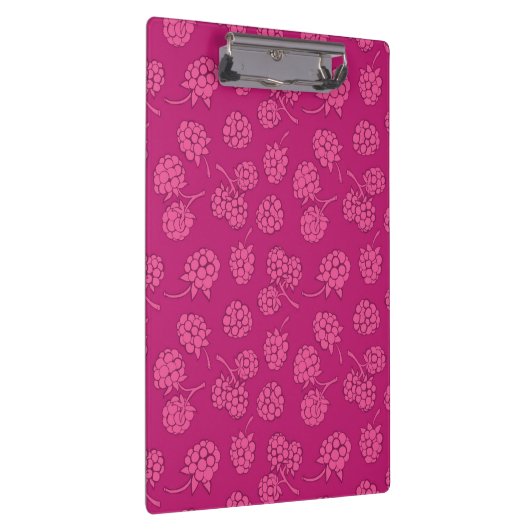 Magenta Berry Pattern Klembord (Rechts)