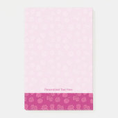 Magenta Berry Pattern Post-it® Notes (Voorkant)