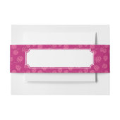 Magenta Berry Pattern Uitnodigingen Wikkel (Voorkant Voorbeeld)