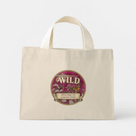 Magenta Bestuiver Wilde Tuin Custom Tote Tas