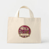 Magenta Bestuiver Wilde Tuin Custom Tote Tas (Voorkant)
