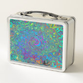 Magenta, blauw en Zee schuimgroen, roodbruin (Achterkant)