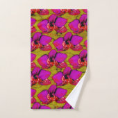 Magenta Bloemendesign Bad Handdoek (Handdoek)