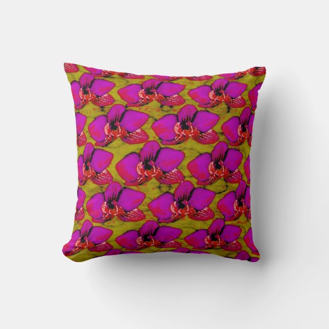 Magenta Bloemendesign Kussen (Voorkant)