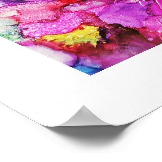 Magenta Blossom Poster (Hoek)