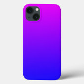 Magenta Blue Ombre Case-Mate iPhone Case (Achterkant)