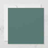 Magenta Blush Roze Bloem Ivory Save The Date Kaart (Achterkant)