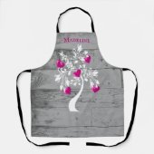 Magenta - Boom van het Gepersonaliseerd Schort van (Voorkant)