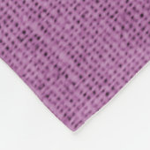 Magenta Burlap Dog mam Fleece Blanket (Hoek)