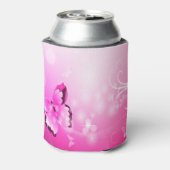 Magenta Butterfly Blikjeskoeler (Blikje Achterkant)