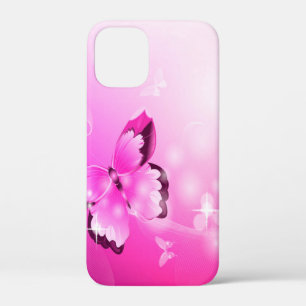 Magenta Butterfly Case-Mate iPhone Case