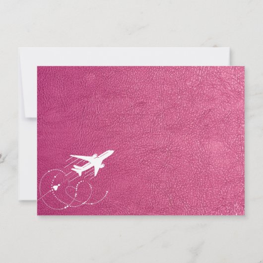 Magenta California Passport Bedankkaart (Achterkant)
