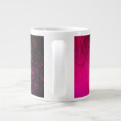 Magenta Chaos - Coffee-Mok Grote Koffiekop (Achterkant)