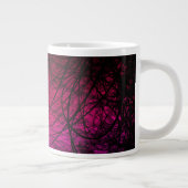 Magenta Chaos - Coffee-Mok Grote Koffiekop (Rechts)