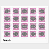 Magenta Chevron Dank u Sticker (Vel)