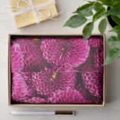 Magenta Chrysanthemum Floral Tissue Paper Tissuepapier (Geschenk)
