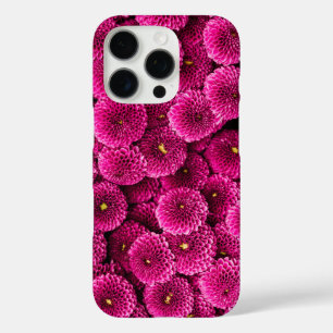 Magenta Chrysanthemum iPhone Case – Bold Floral Ar