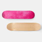 Magenta Cloud Effect Skateboard (Horizontaal)