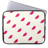 Magenta commas design Electronics Bag Laptop Sleeve (Voorkant)