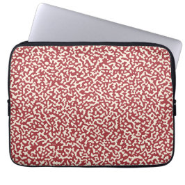 Magenta Compositie Notitieboek Classic Pattern Laptop Sleeve