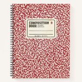 Magenta Composition Notitieboek (Voorkant)