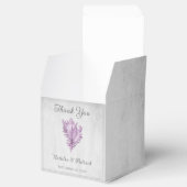 Magenta Conch Shell Wedding Favor Boxes Bedankdoosjes (Geopend)
