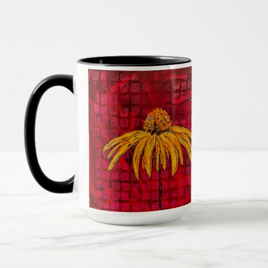 Magenta Coneflower Mok (Links)