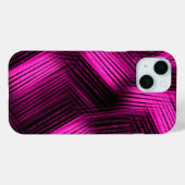 Magenta Contemmodern Abstract Case-Mate iPhone Case (Achterkant (horizontaal))