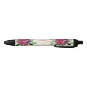 Magenta Country Floral Zwarte Inkt Pen (Bodem)