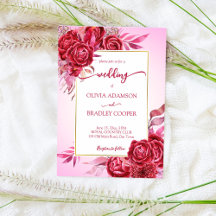 Magenta crimson burgundy bloemen roos roze ombre