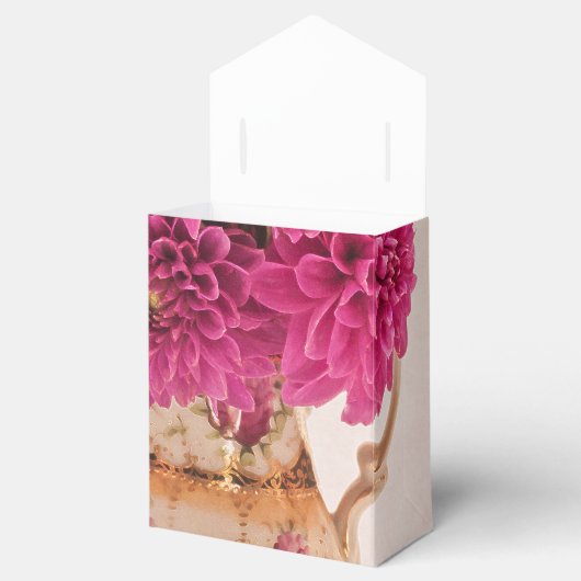 Magenta Dahlias Bedankdoosjes (Geopend)