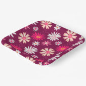 Magenta Daisy Design Papieren Bordje (Gebogen)