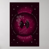 Magenta Dark Boogschutter Poster (Voorkant)