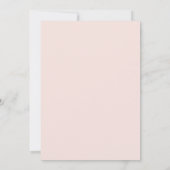 Magenta Delightful Lavender Bruiloft Kaart (Achterkant)