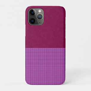 Magenta Denim en Tartan, Case-Mate iPhone Case