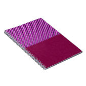 Magenta Denim en Tartan, Notitieboek (Rechterzijde)
