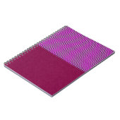 Magenta Denim en Tartan, Notitieboek (Linkerzijde)