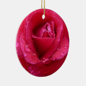 Magenta Dew Keramisch Ornament (Rechts)