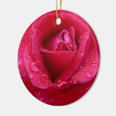 Magenta Dew Keramisch Ornament (Links)